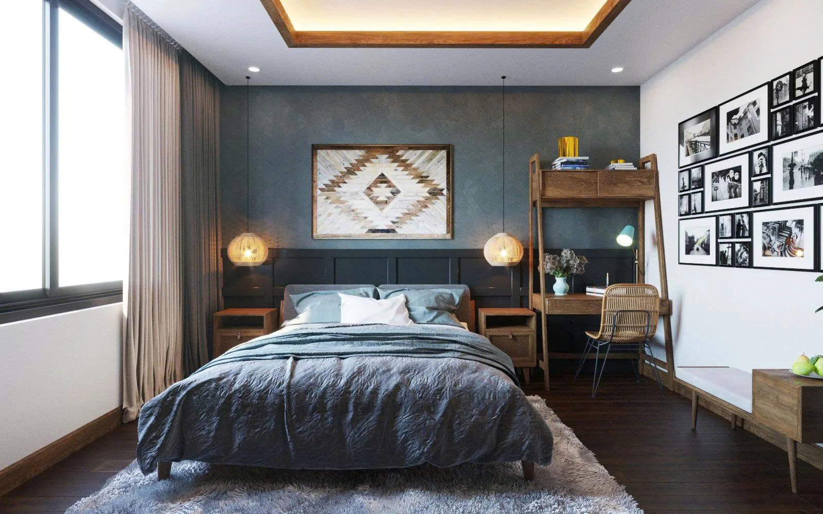 Thiết kế thi công nội thất phòng ngủ